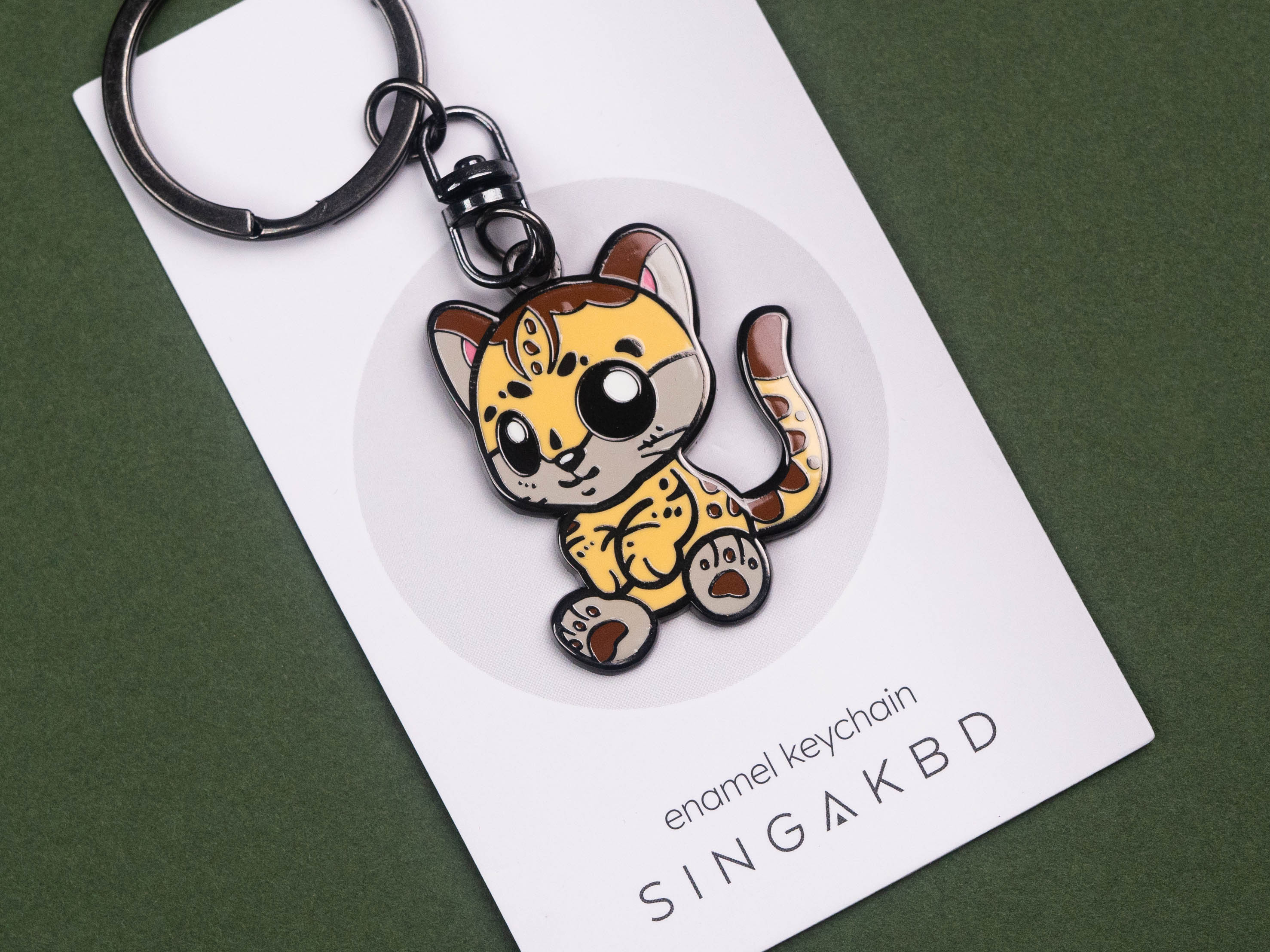 Hard Enamel Keychain