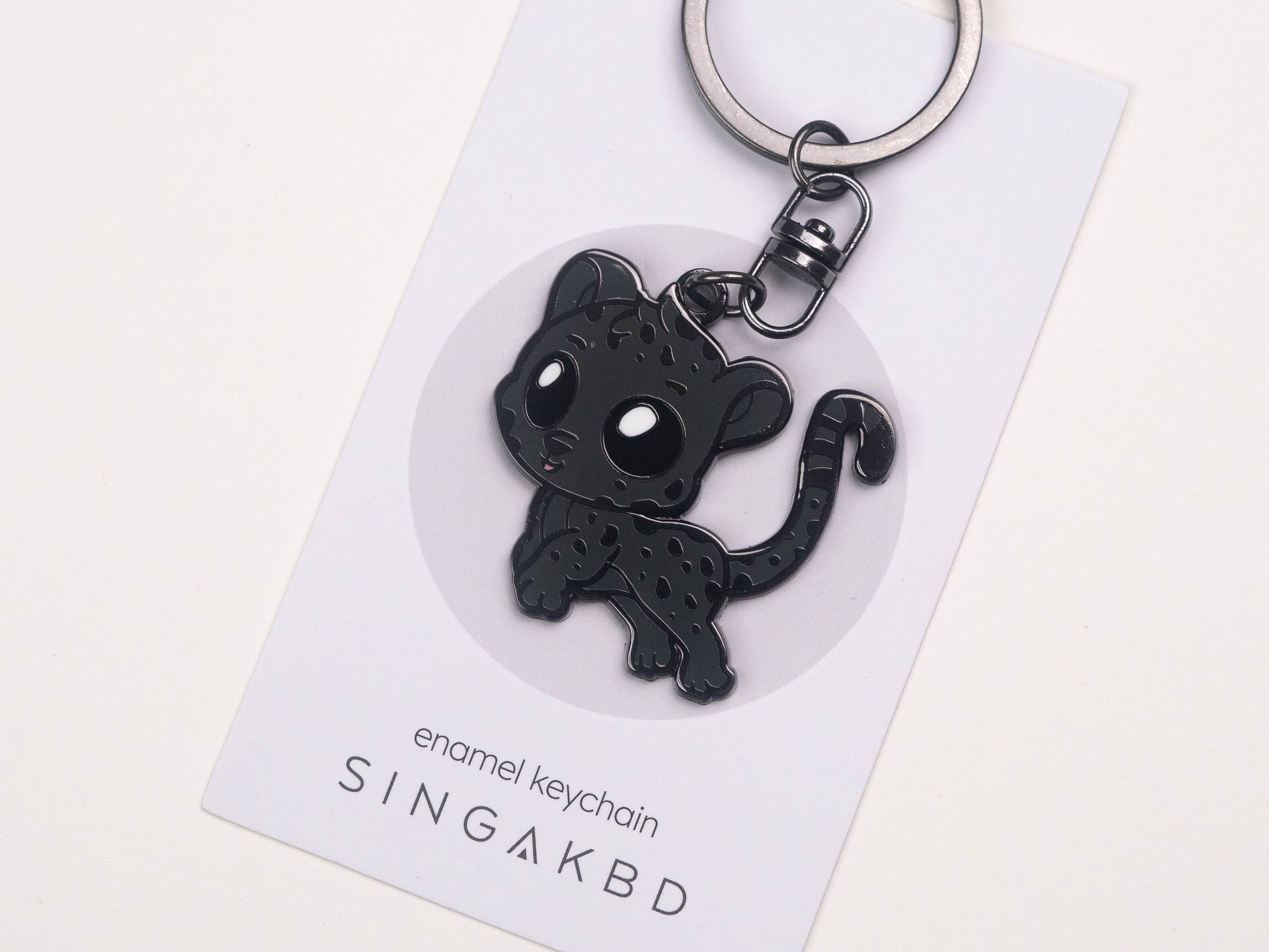 Hard Enamel Keychain